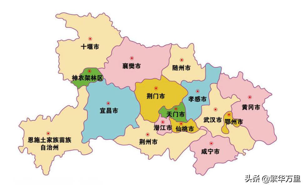 荆州在哪个省份(湖北省荆州市8个区县的历史形成)-图片2